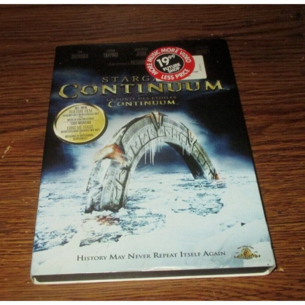 Stargate: Continuum (DVD, 2008, Canadian) w/ slip cover